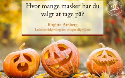 Hvor mange masker har du valgt at tage på?